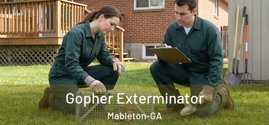 Gopher Exterminator Mableton-GA