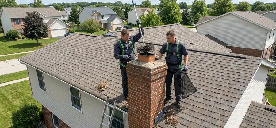 Bird Removal From Chimney in Mableton