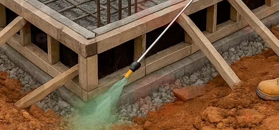 Foundation Slab Termite Treatment in Mableton
