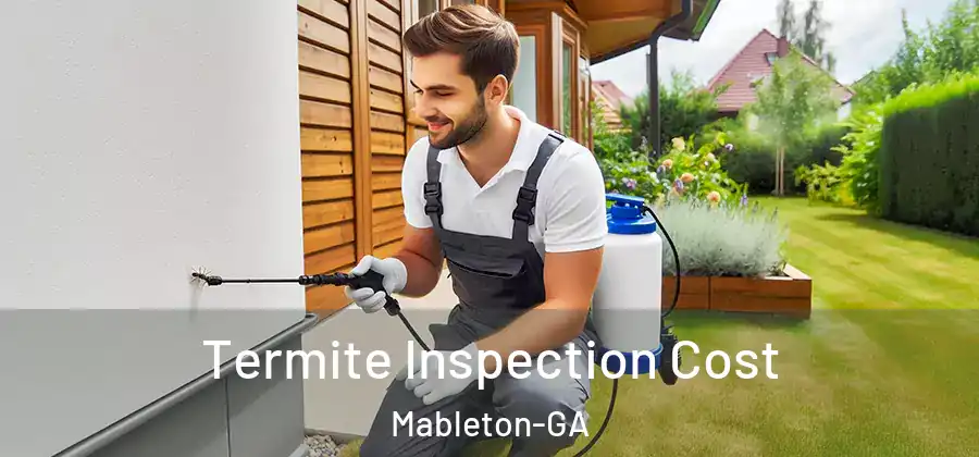 Termite Inspection Cost Mableton-GA